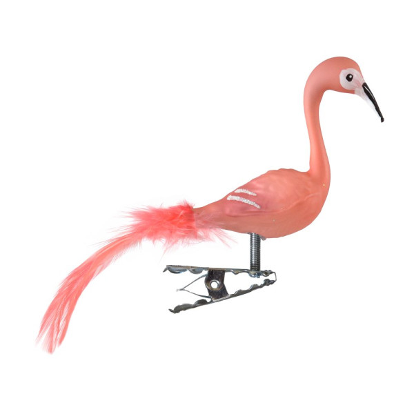 Mini-Flamingo, Naturfedern