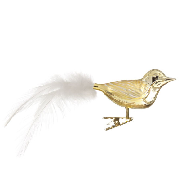 mittlerer Vogel, Sortiment schlichte Eleganz, 3-fach gold